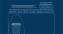 Desktop Screenshot of frigidcoolers.com