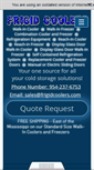 Mobile Screenshot of frigidcoolers.com